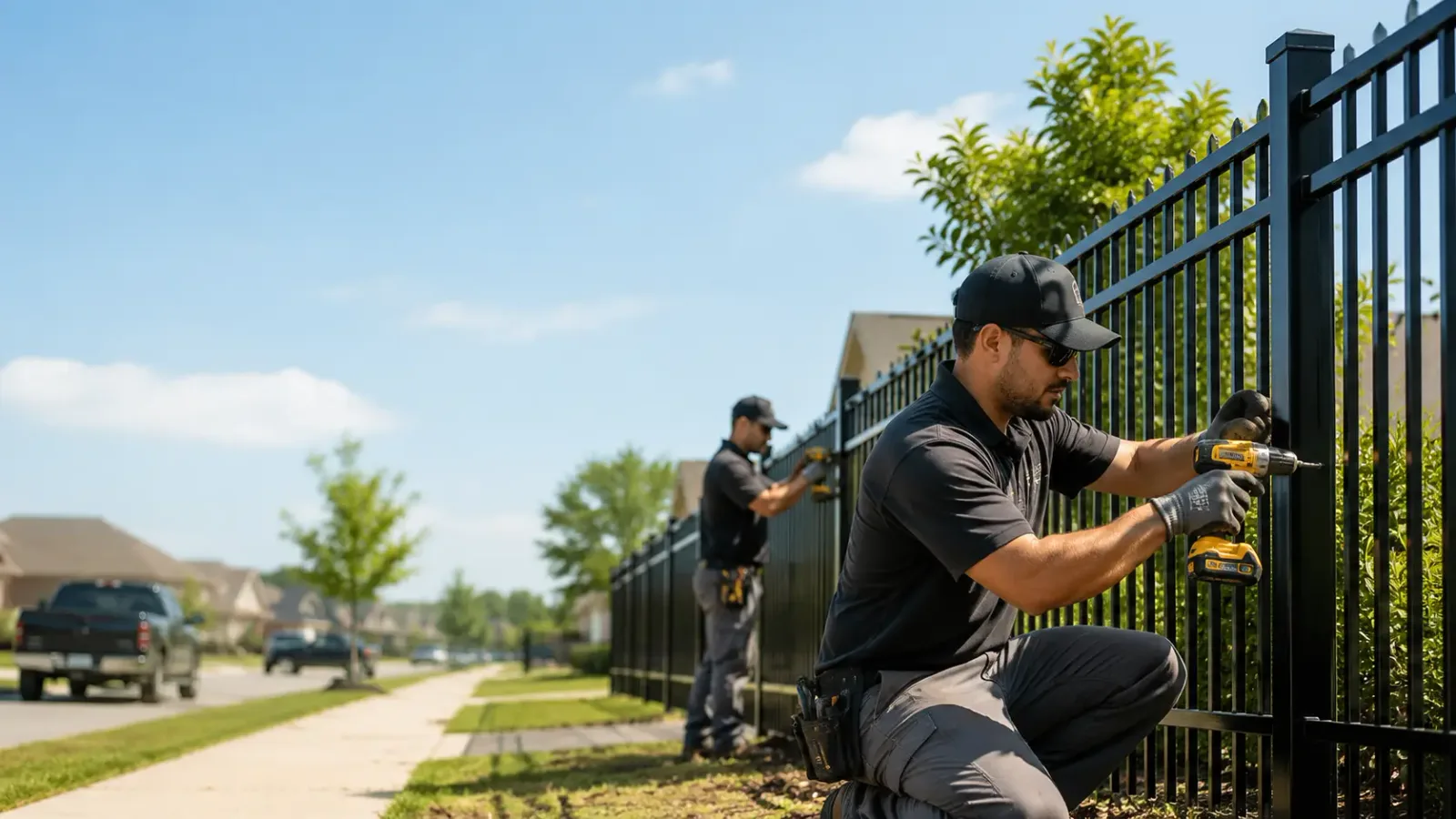Metal Fence Installation in Winnsboro, SC